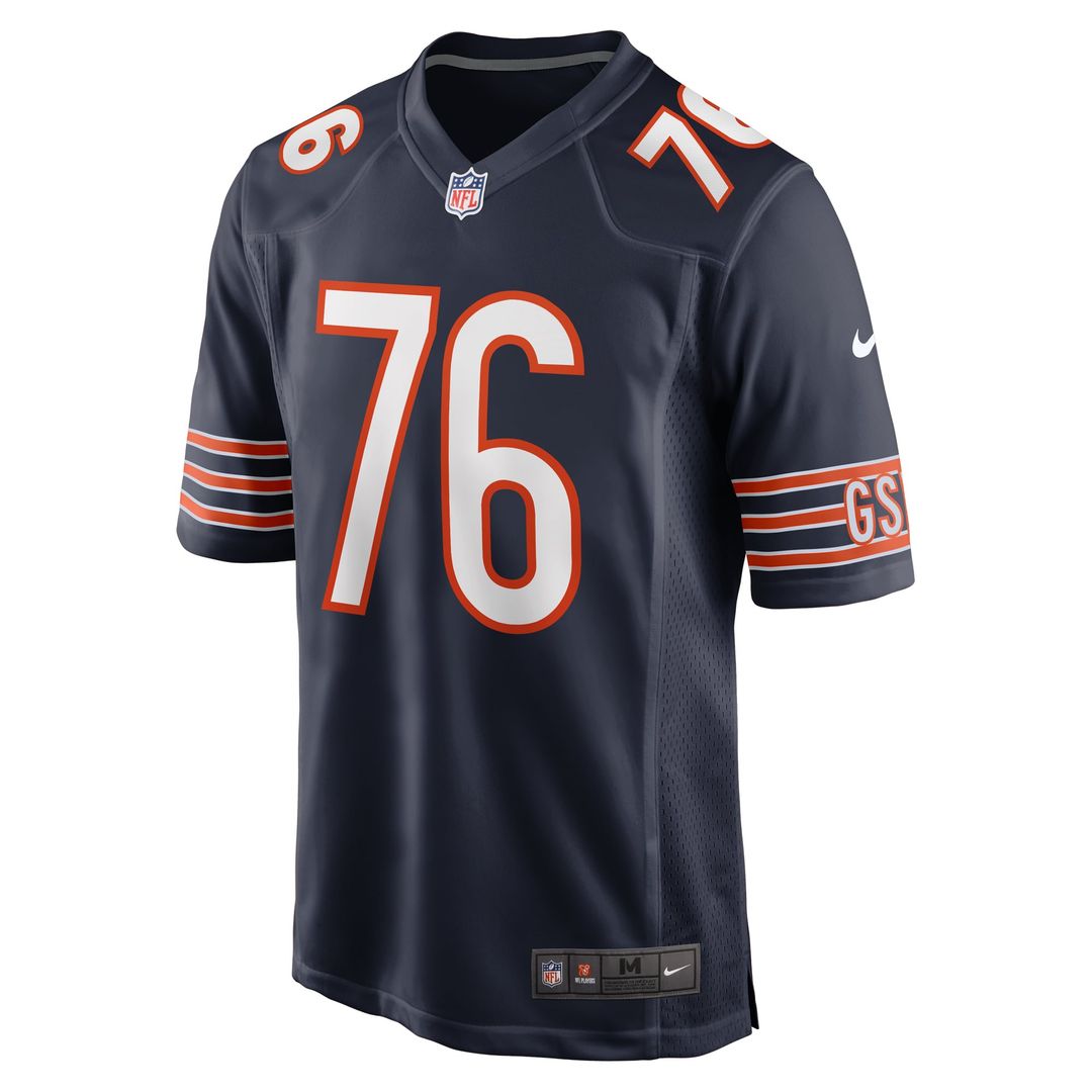 Steve McMichael Chicago Bears Game Jersey - Navy