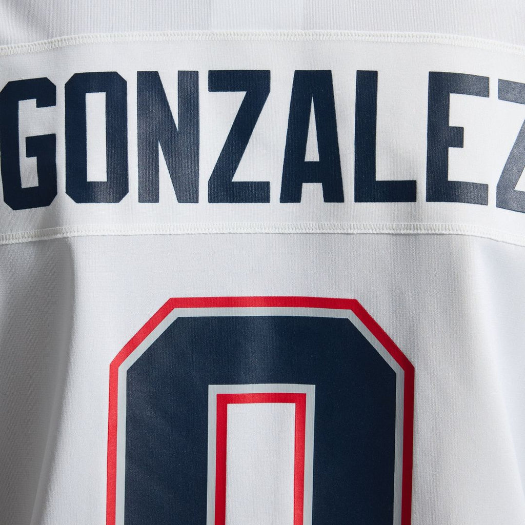 Christian Gonzalez New England Patriots Game Jersey - White