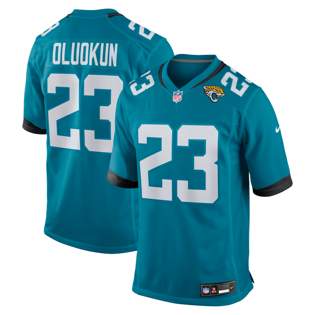 Foyesade Oluokun Jacksonville Jaguars Game Jersey - Teal