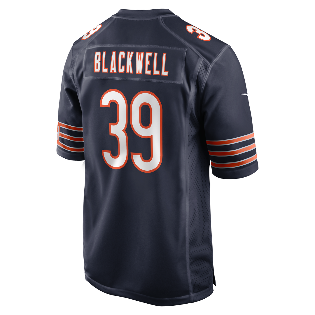 Josh Blackwell Chicago Bears Game Jersey - Navy