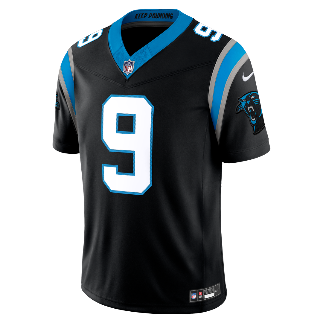 Bryce Young Carolina Panthers Alternate Vapor F.U.S.E. Stitched Limited Jersey - Blue