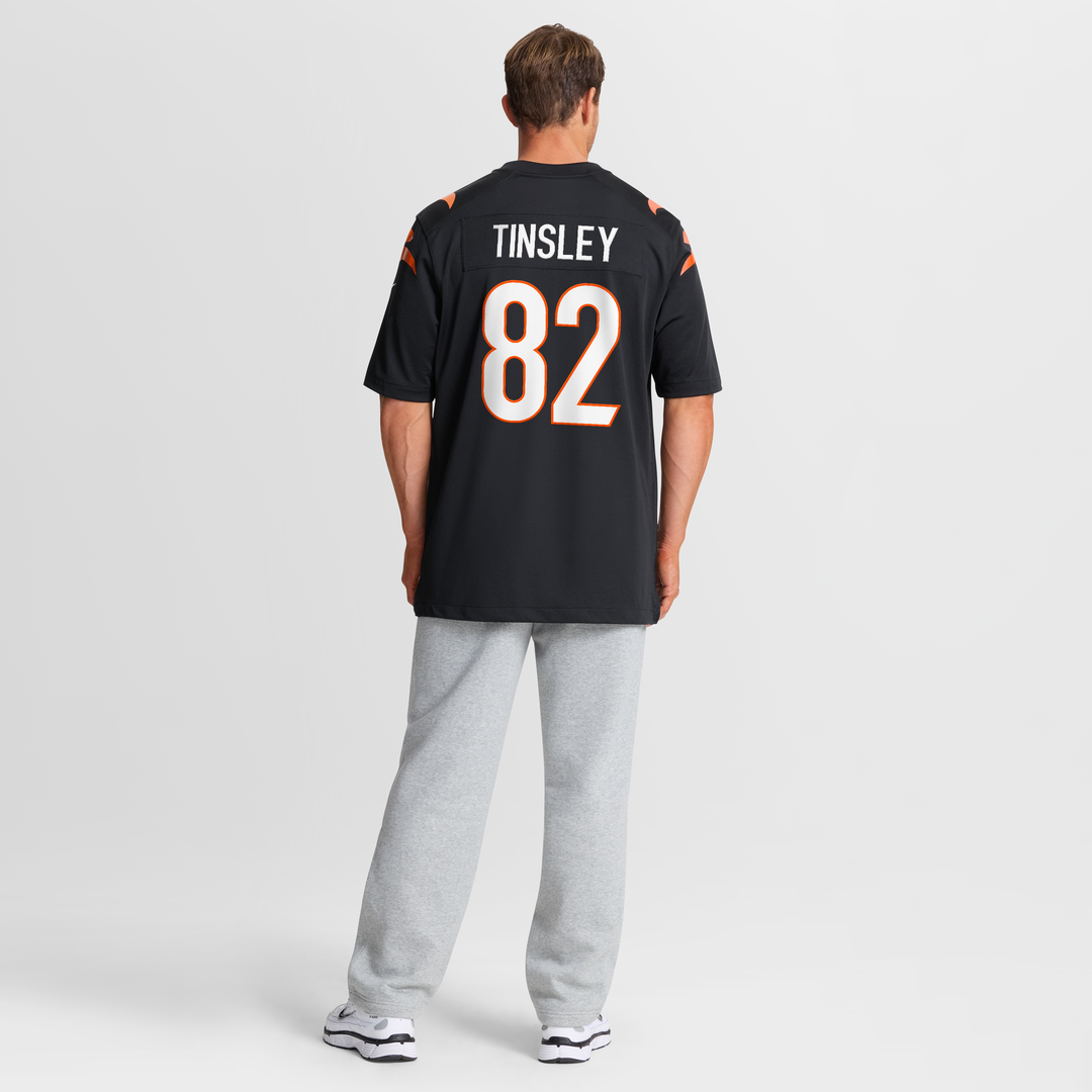Mitchell Tinsley Cincinnati Bengals Game Jersey - Black