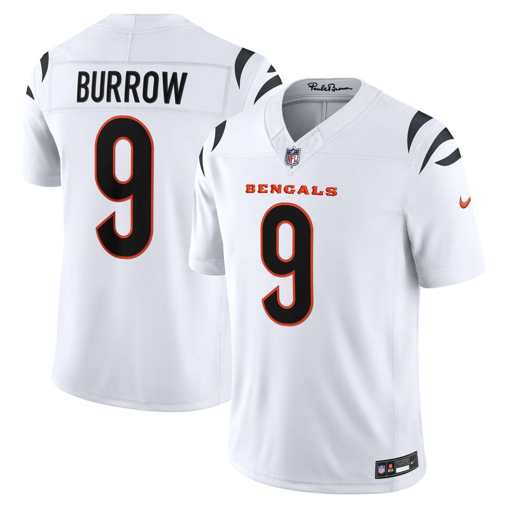 Joe Burrow Cincinnati Bengals Vapor F.U.S.E. Stitched Limited Jersey - White