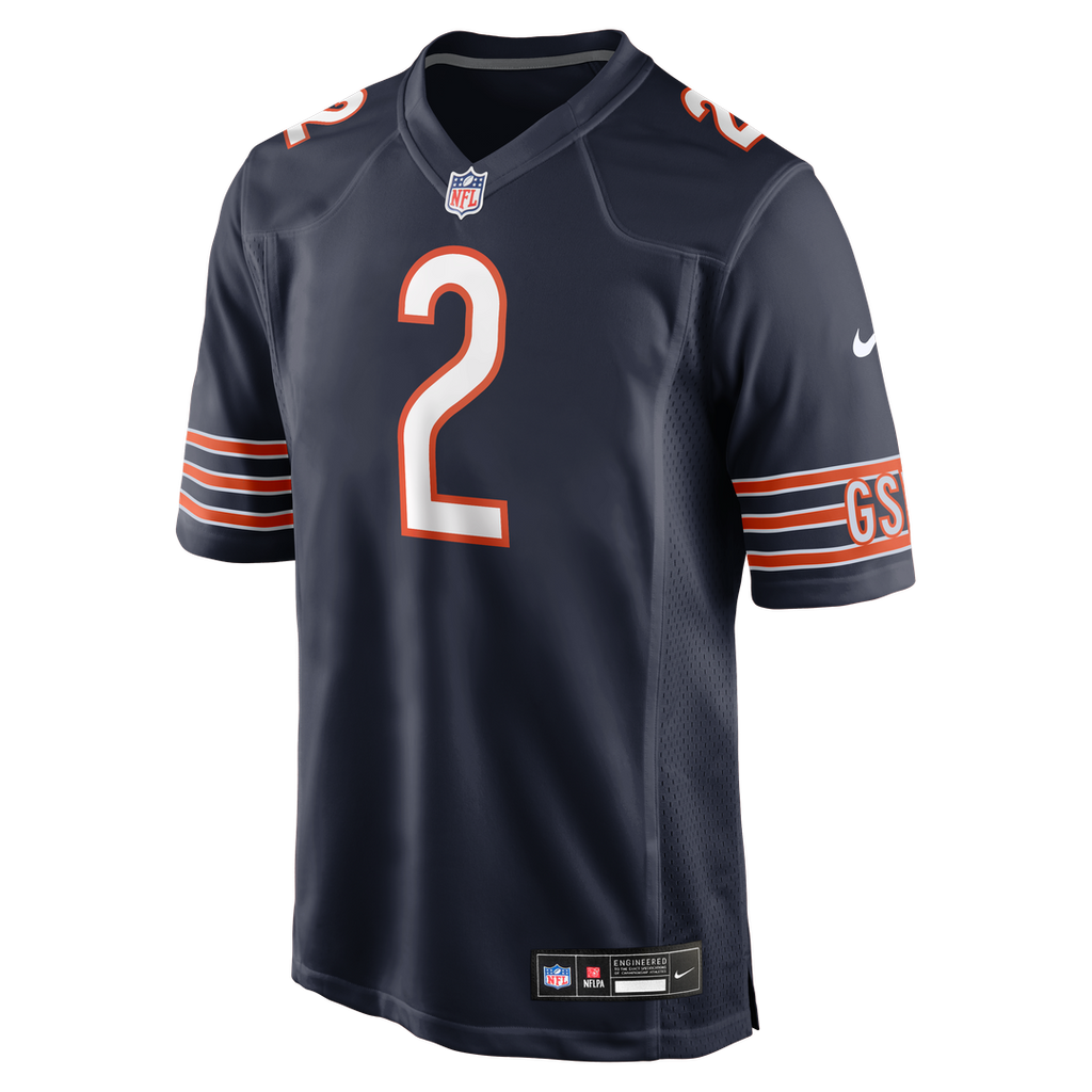 Coby Bryant Chicago Bears Game Jersey - Navy