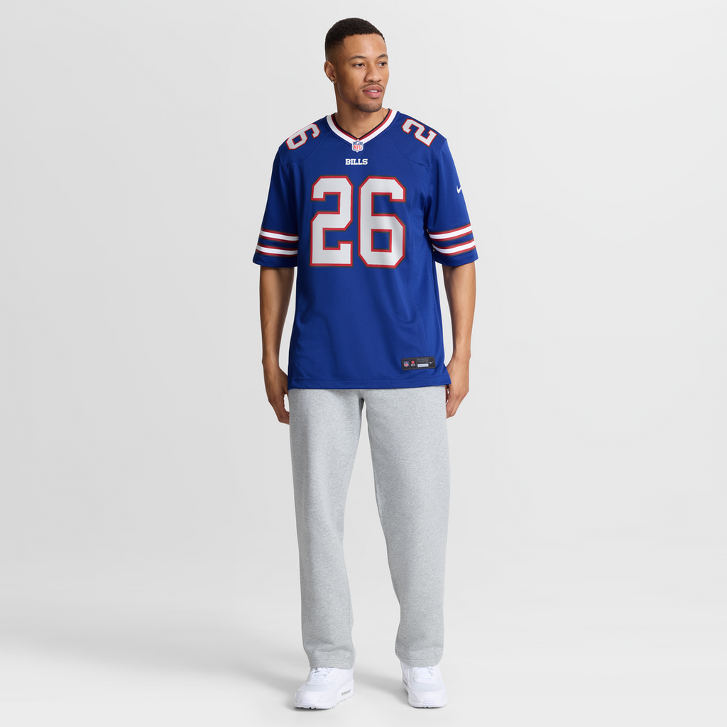Ty Johnson Buffalo Bills Game Jersey - Royal Blue