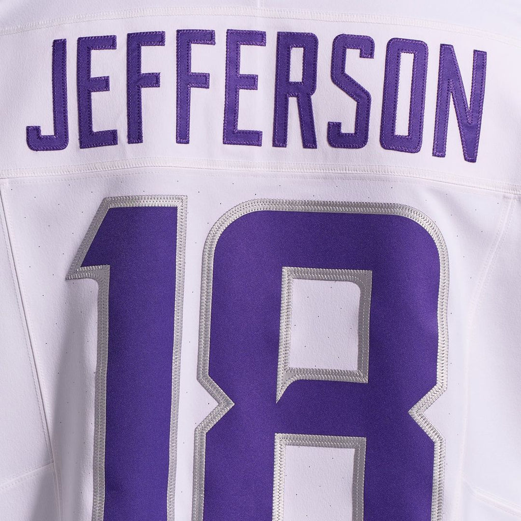 Justin Jefferson Minnesota Vikings Alternate Vapor F.U.S.E. Elite Jersey - White
