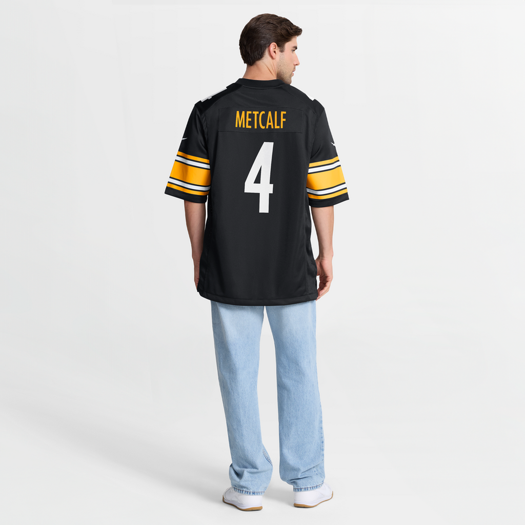 DK Metcalf Pittsburgh Steelers Alternate 1933 Throwback Game Jersey - Gold