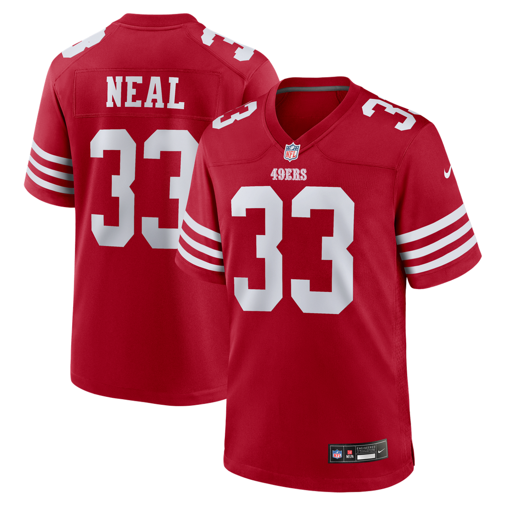Siran Neal San Francisco 49ers Game Jersey - Scarlet