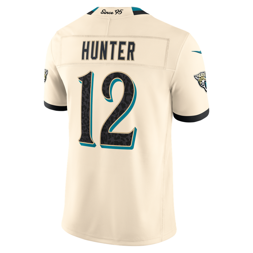Travis Hunter Jacksonville Jaguars 2026 Rivalries Collection Stitched Limited Jersey - Natural