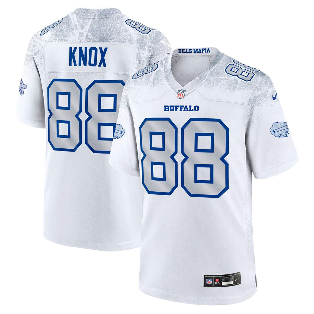 Dawson Knox Buffalo Bills Rivalries Collection Game Jersey - White