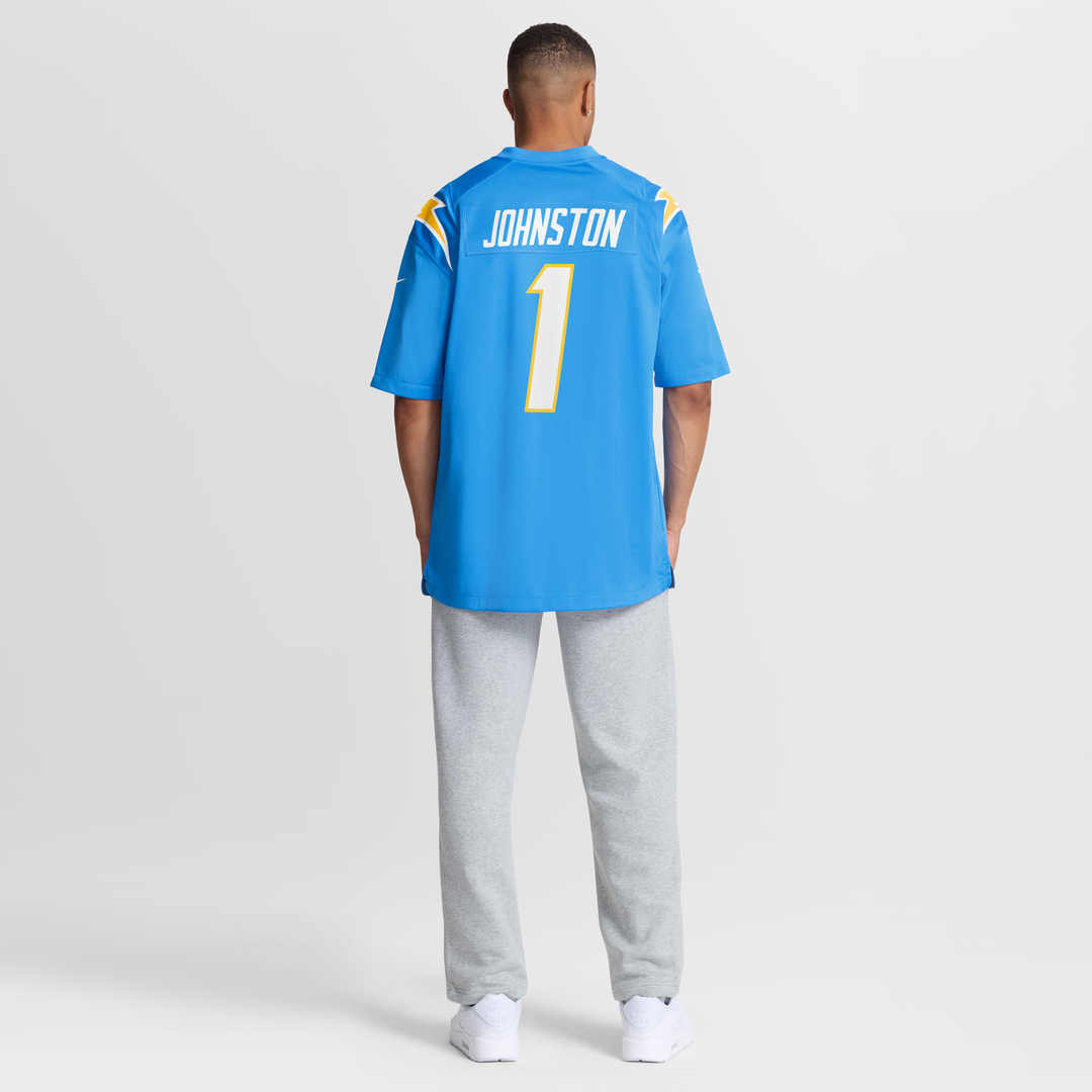 Quentin Johnston Los Angeles Chargers Game Jersey - Powder Blue