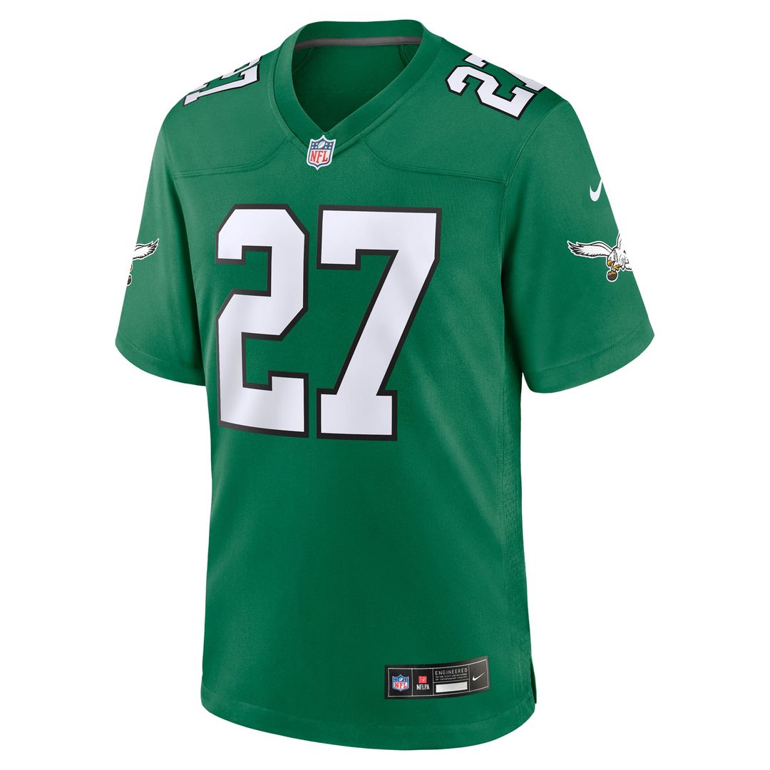 Quinyon Mitchell Philadelphia Eagles Alternate Game Jersey - Kelly Green