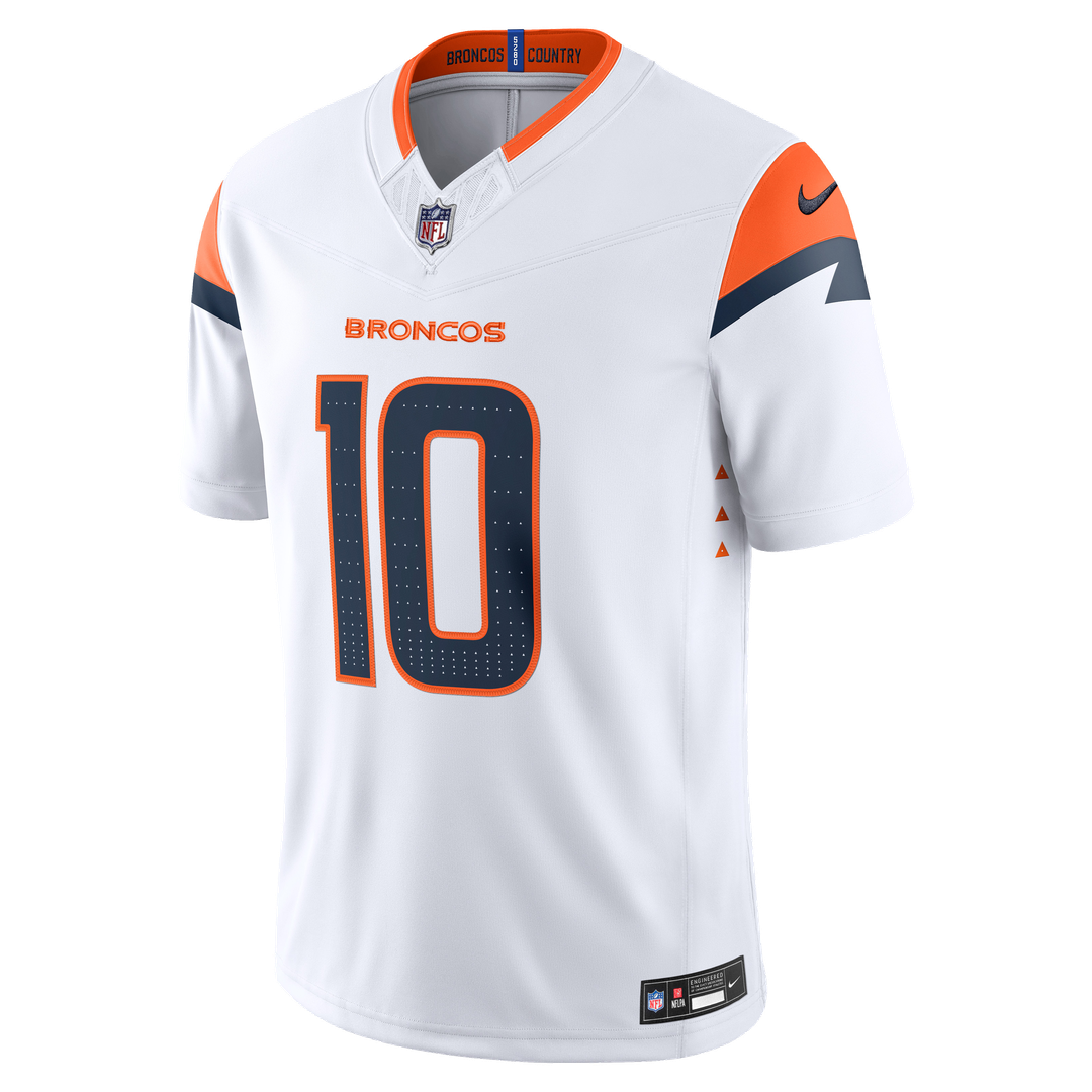 Bo Nix Denver Broncos Alternate Mile High Collection 1977 Throwback Vapor F.U.S.E. Stitched Limited Jersey - Orange