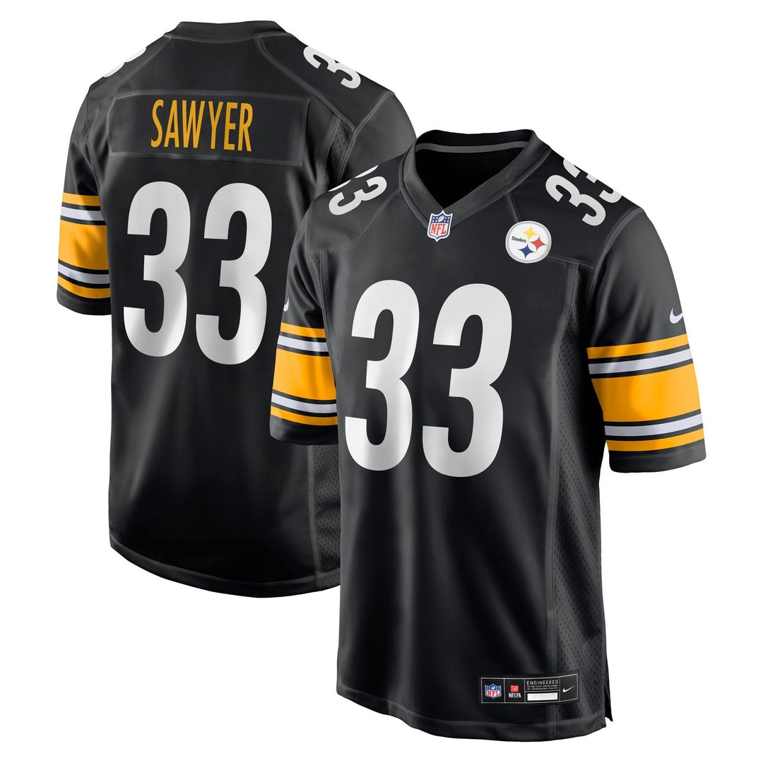 Jack Sawyer Pittsburgh Steelers Game Jersey - Black