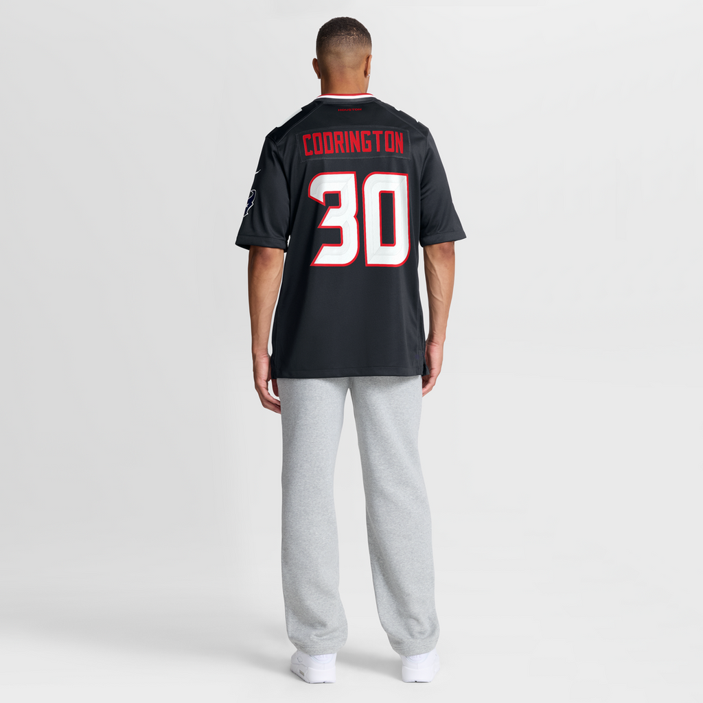 Brandon Codrington Houston Texans Game Jersey - Navy