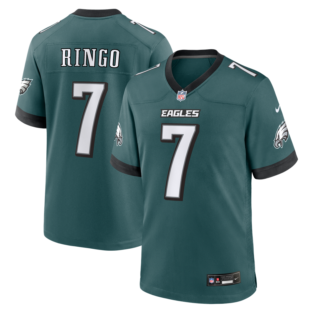 Kelee Ringo Philadelphia Eagles Game Jersey - Midnight Green