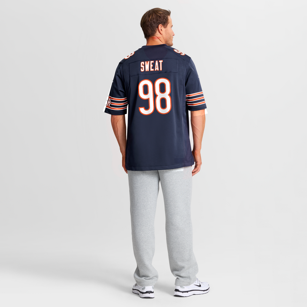 Montez Sweat Chicago Bears Game Jersey - Navy