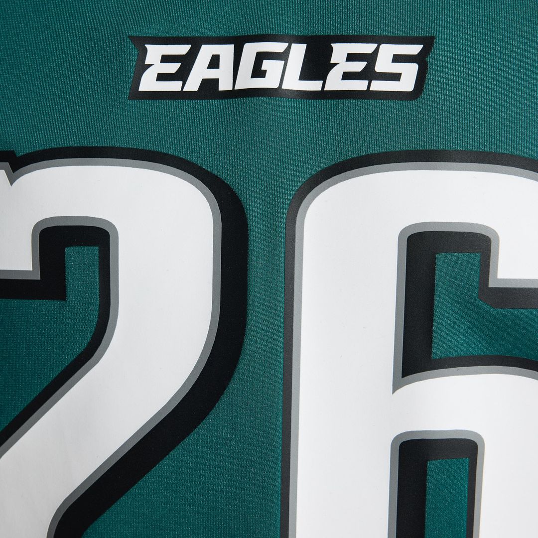 Saquon Barkley Philadelphia Eagles Game Jersey - Midnight Green