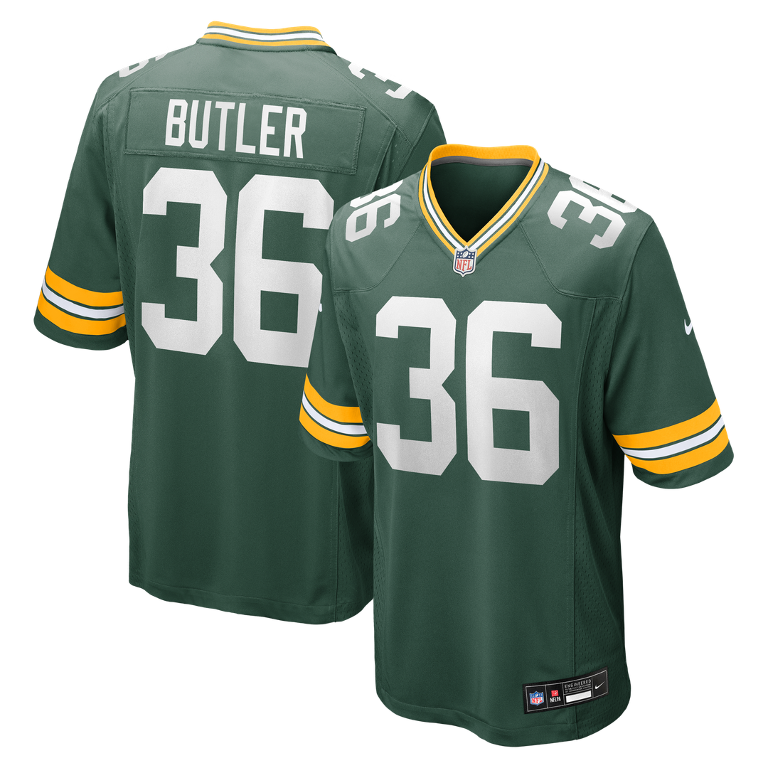 LeRoy Butler Green Bay Packers Game Jersey - Green