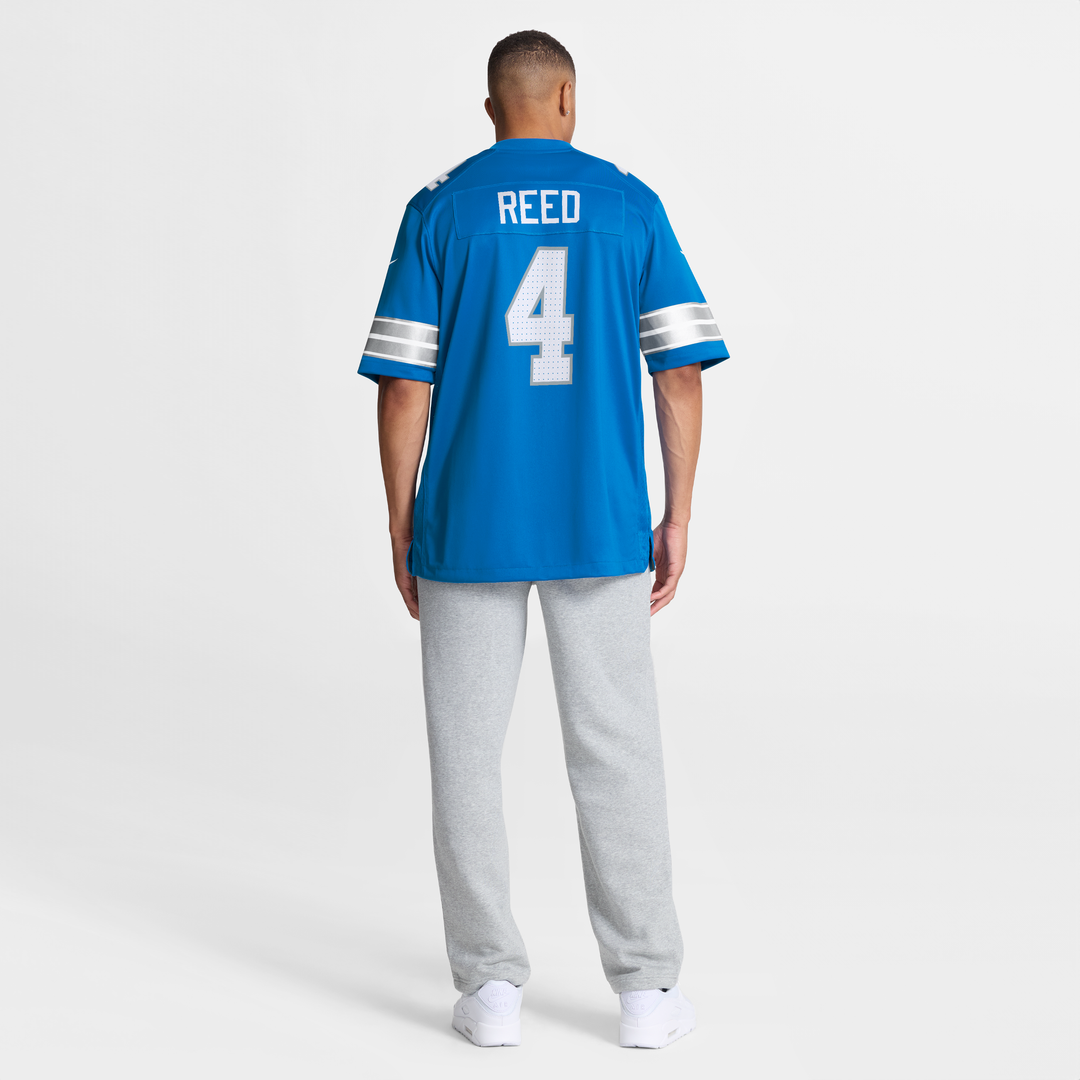 D.J. Reed Detroit Lions Game Jersey - Blue