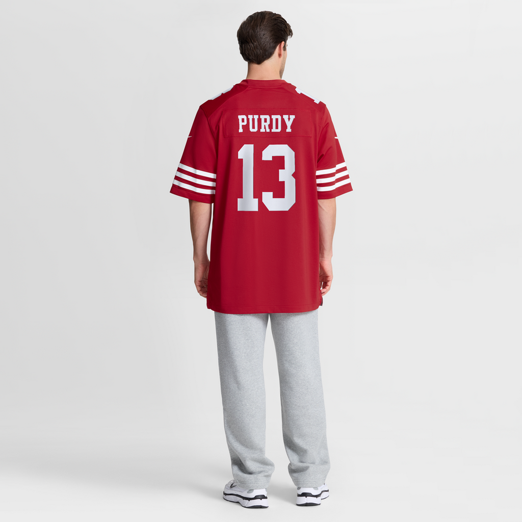 Brock Purdy San Francisco 49ers 80th Anniversary Game Jersey - Scarlet