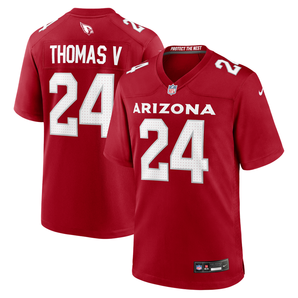 Starling Thomas V Arizona Cardinals Game Jersey - Cardinal