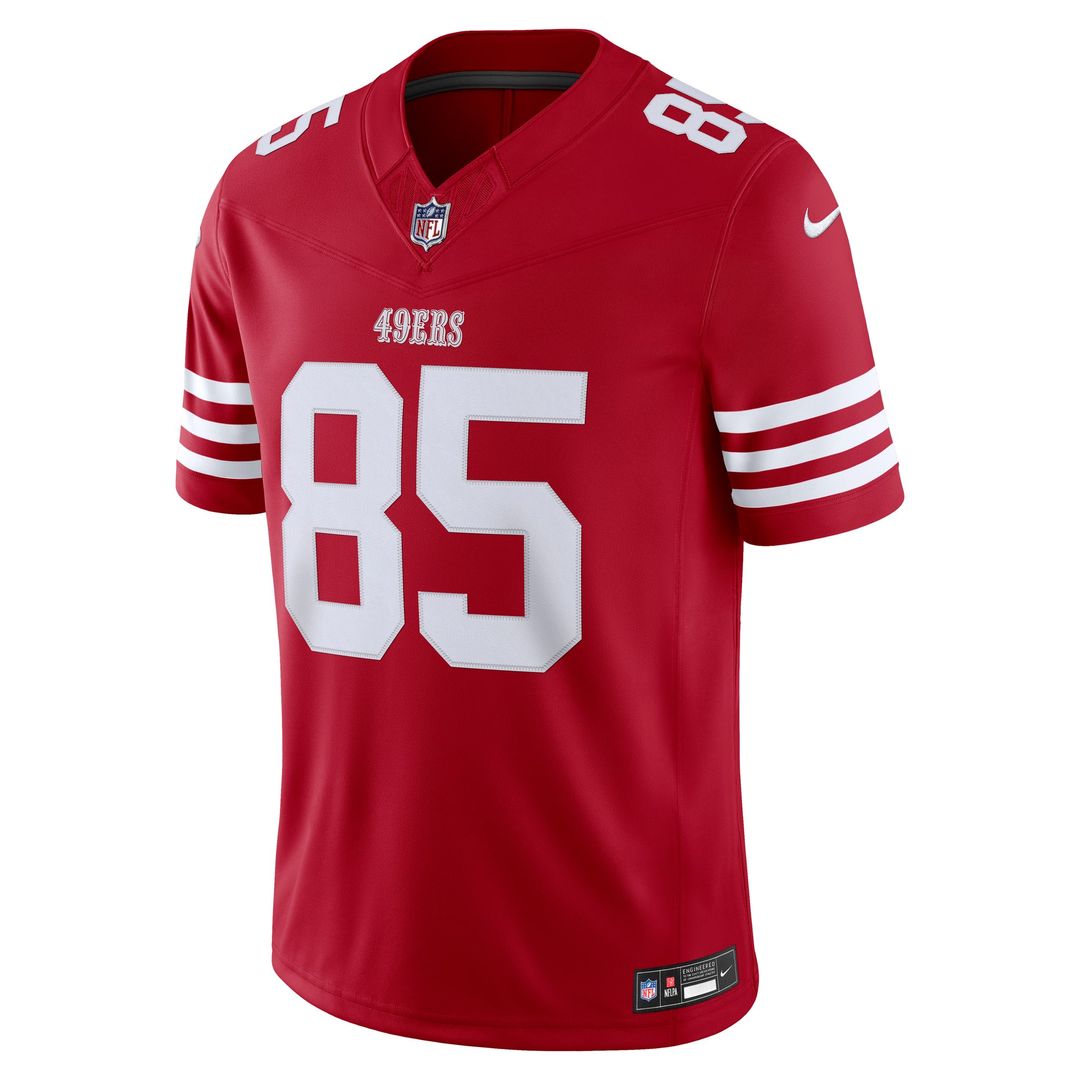George Kittle San Francisco 49ers Alternate Vapor F.U.S.E. Stitched Limited Jersey - White