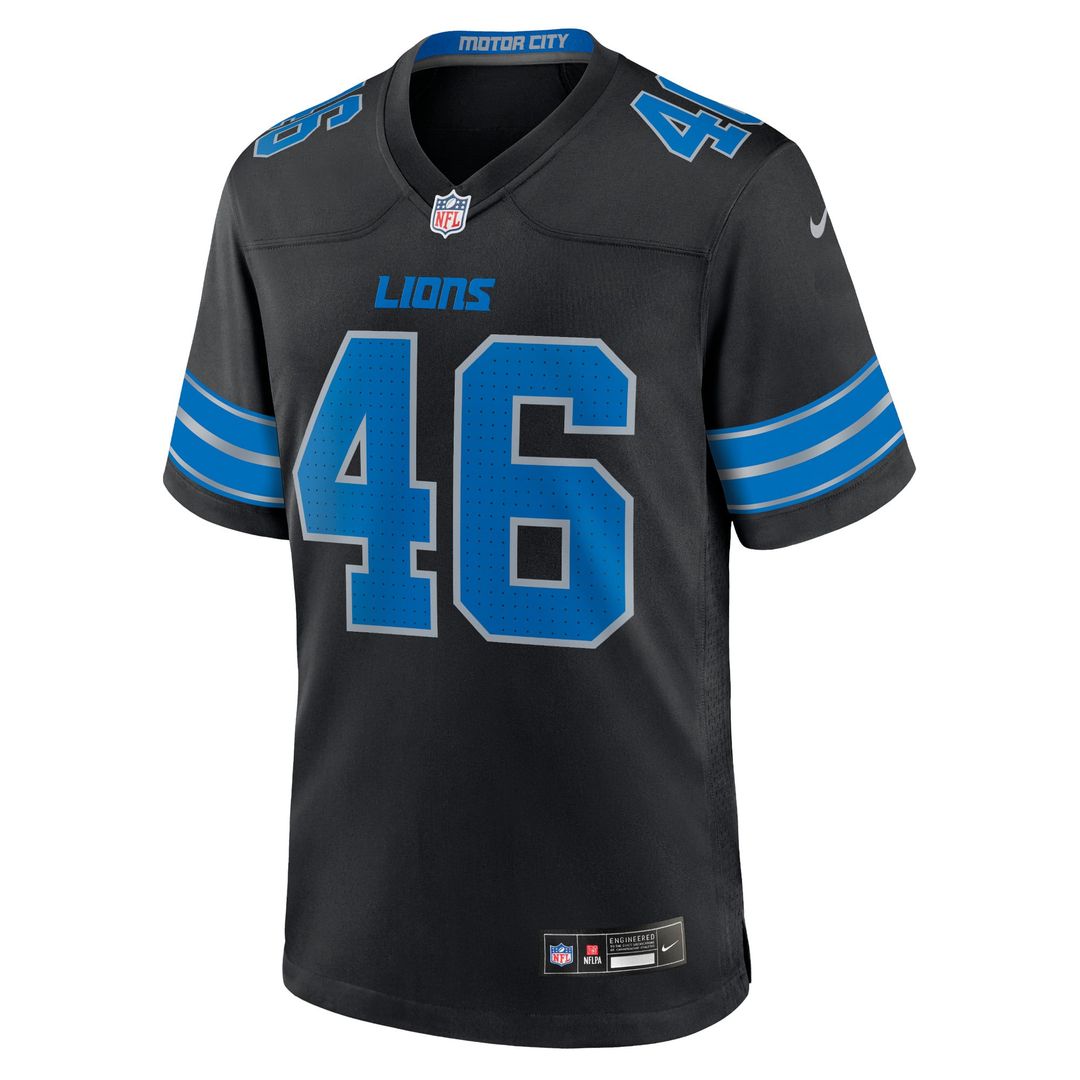 Jack Campbell Detroit Lions White Game Jersey - White