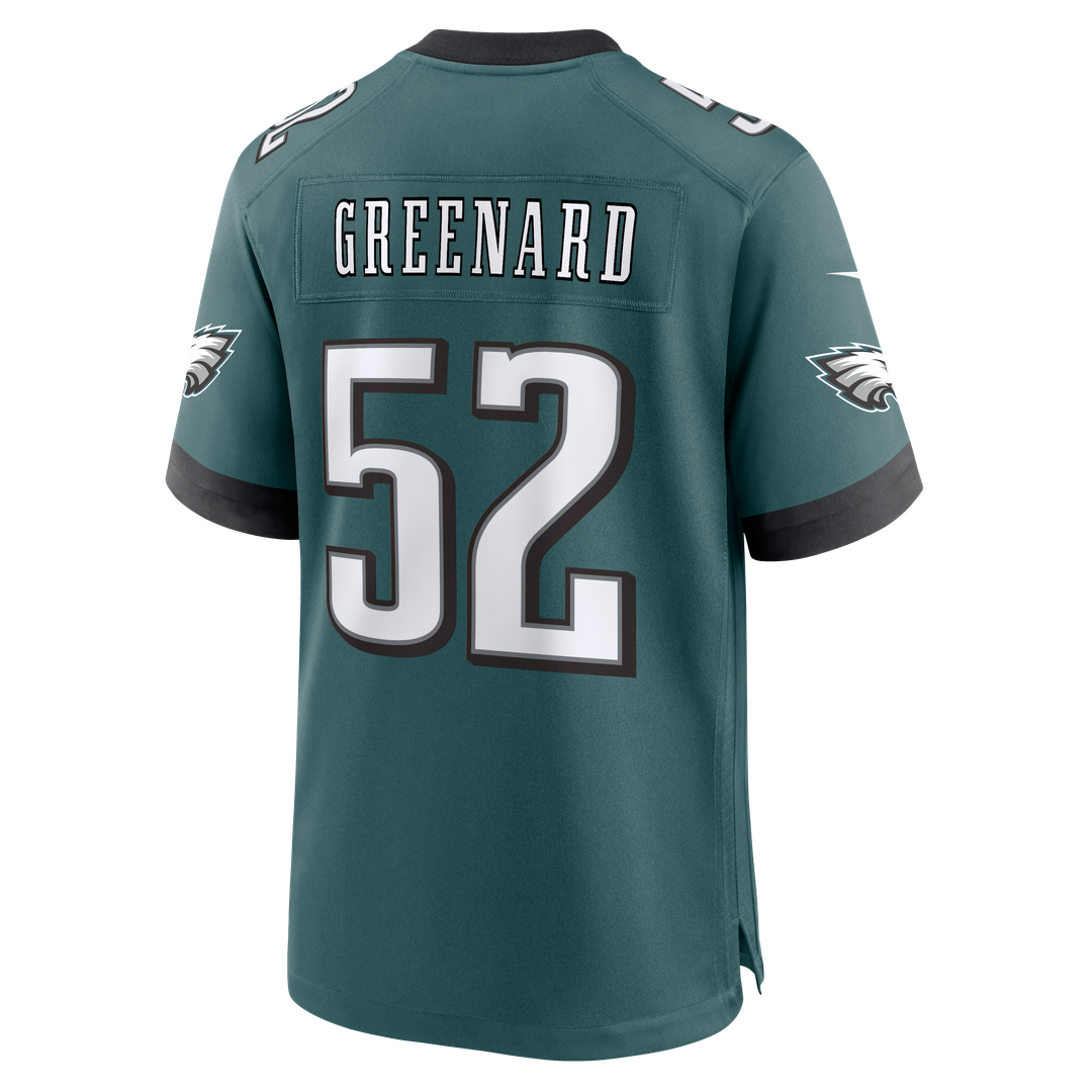 Jonathan Greenard Philadelphia Eagles Game Jersey - Midnight Green
