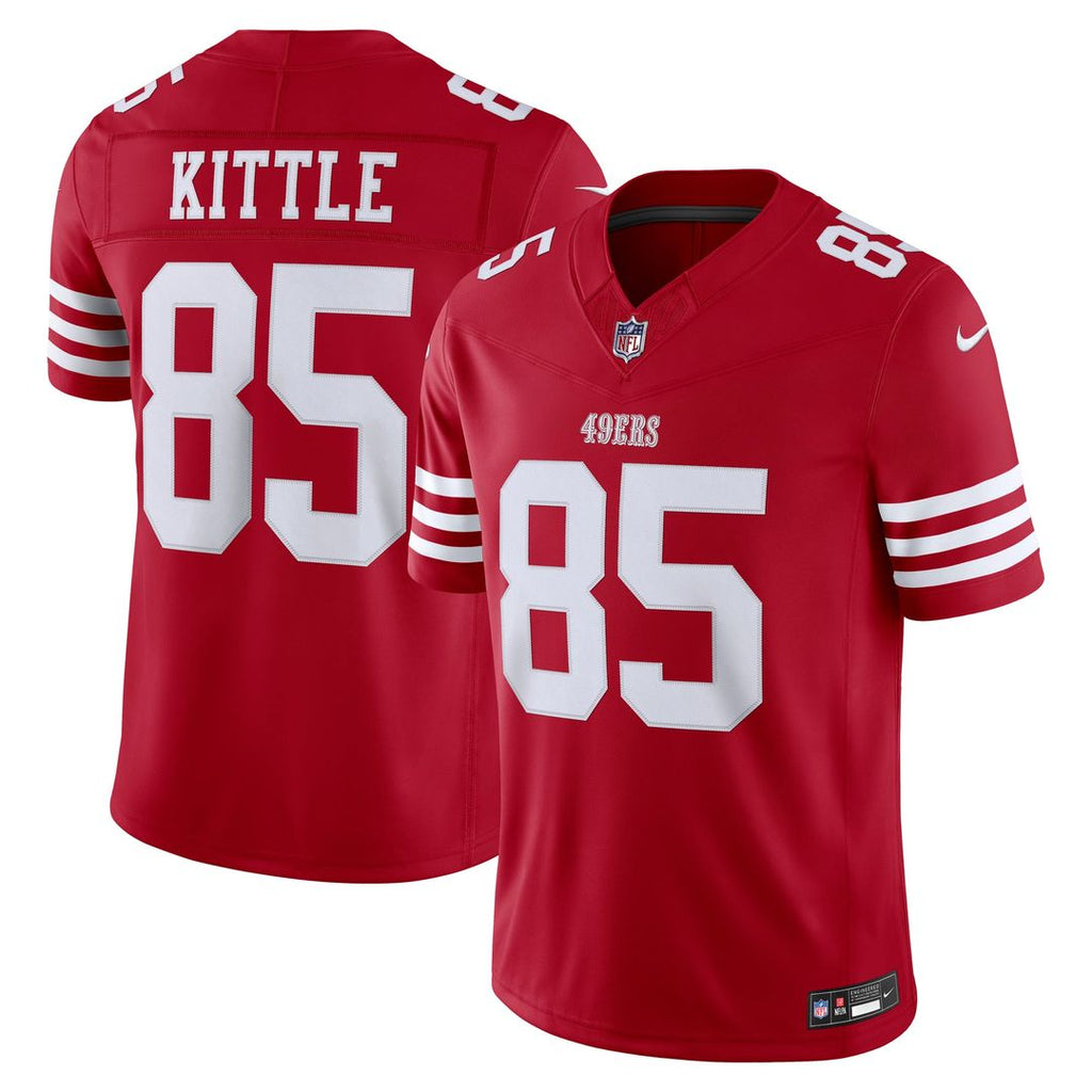 George Kittle San Francisco 49ers Vapor F.U.S.E. Stitched Limited Jersey - Scarlet