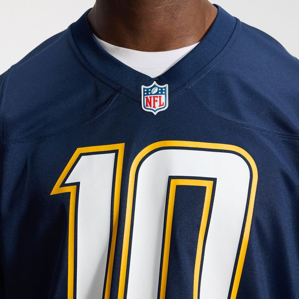 Justin Herbert Los Angeles Chargers Game Jersey - Powder Blue