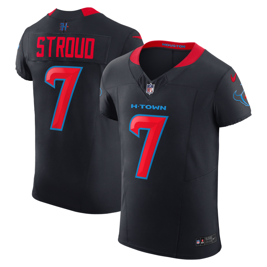 C.J. Stroud Houston Texans Alternate 2 Vapor F.U.S.E. Elite Jersey - Navy