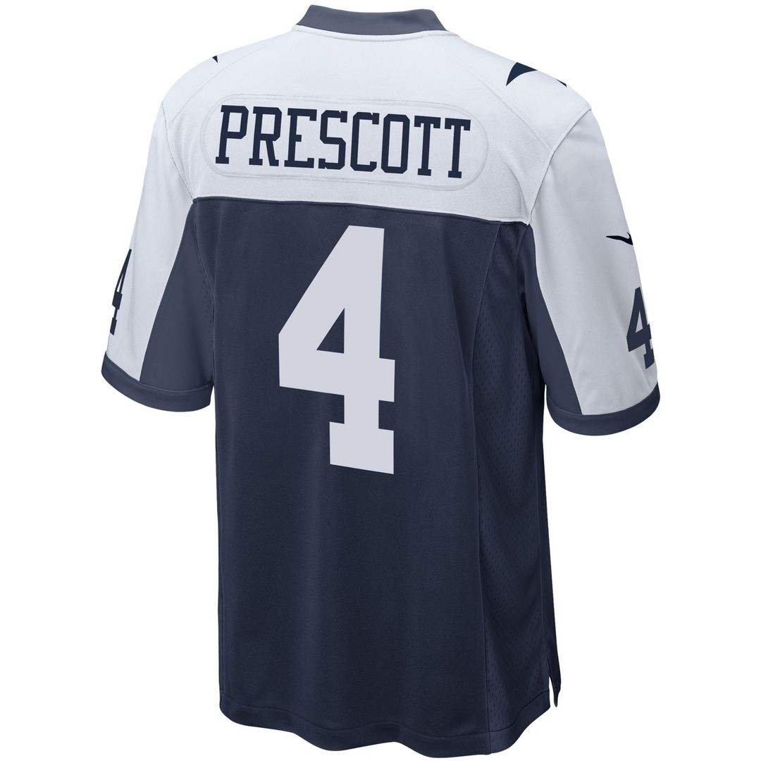 Dak Prescott Dallas Cowboys Alternate Game Jersey - Navy