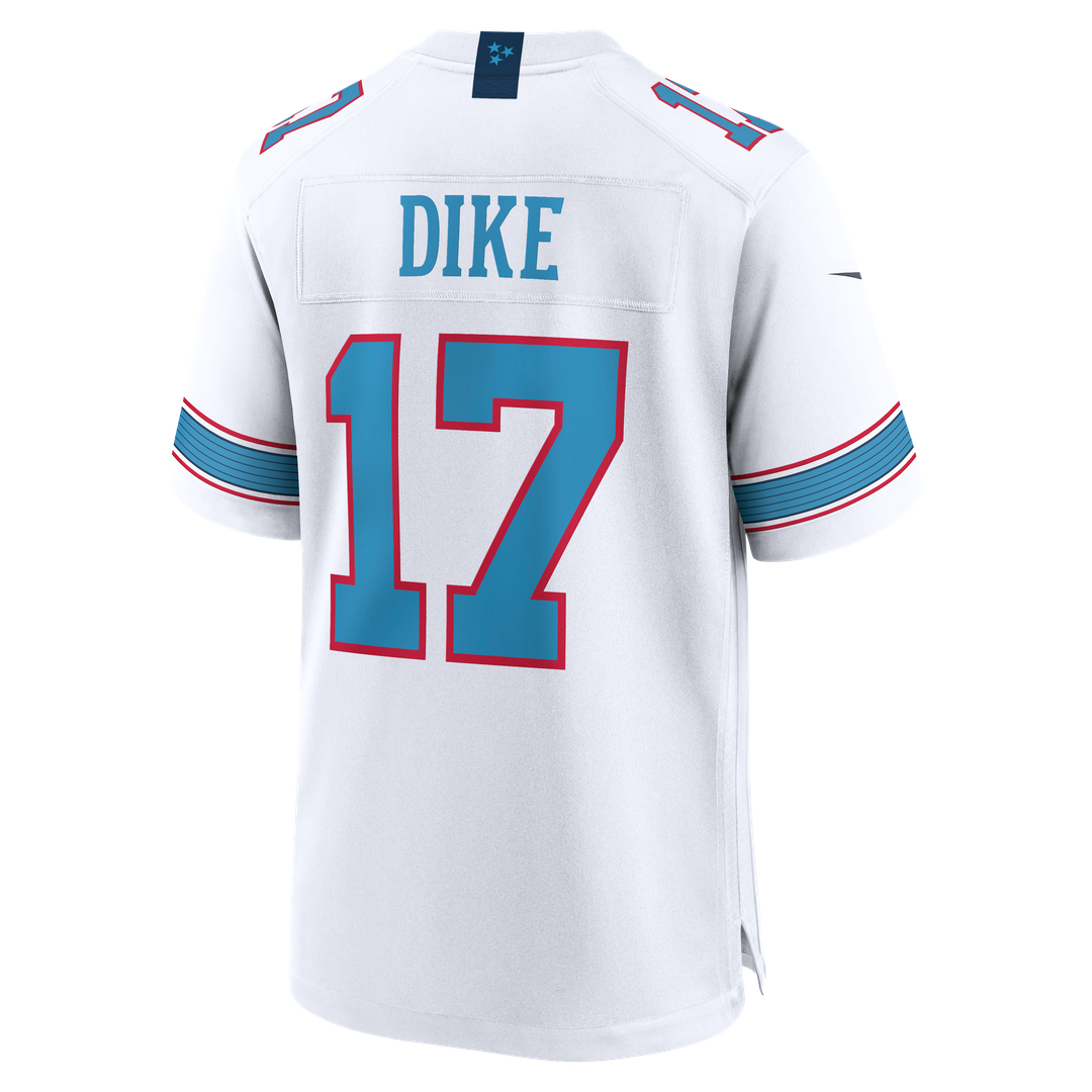 Chimere Dike Tennessee Titans Game Jersey - Light Blue