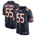 Dayo Odeyingbo Chicago Bears Game Jersey - Navy