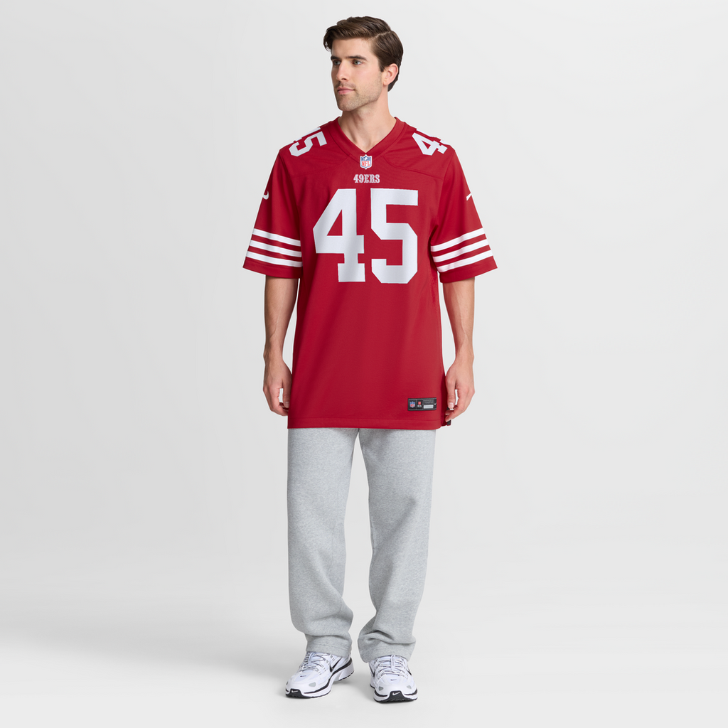 Nick Martin San Francisco 49ers Game Jersey - Scarlet