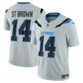 Amon-Ra St. Brown Detroit Lions 2026 Rivalries Collection Stitched Limited Jersey - Silver