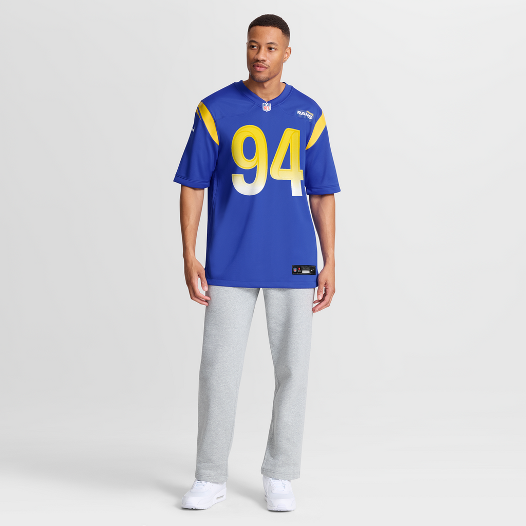 Desjuan Johnson Los Angeles Rams Home Game Jersey - Royal Blue