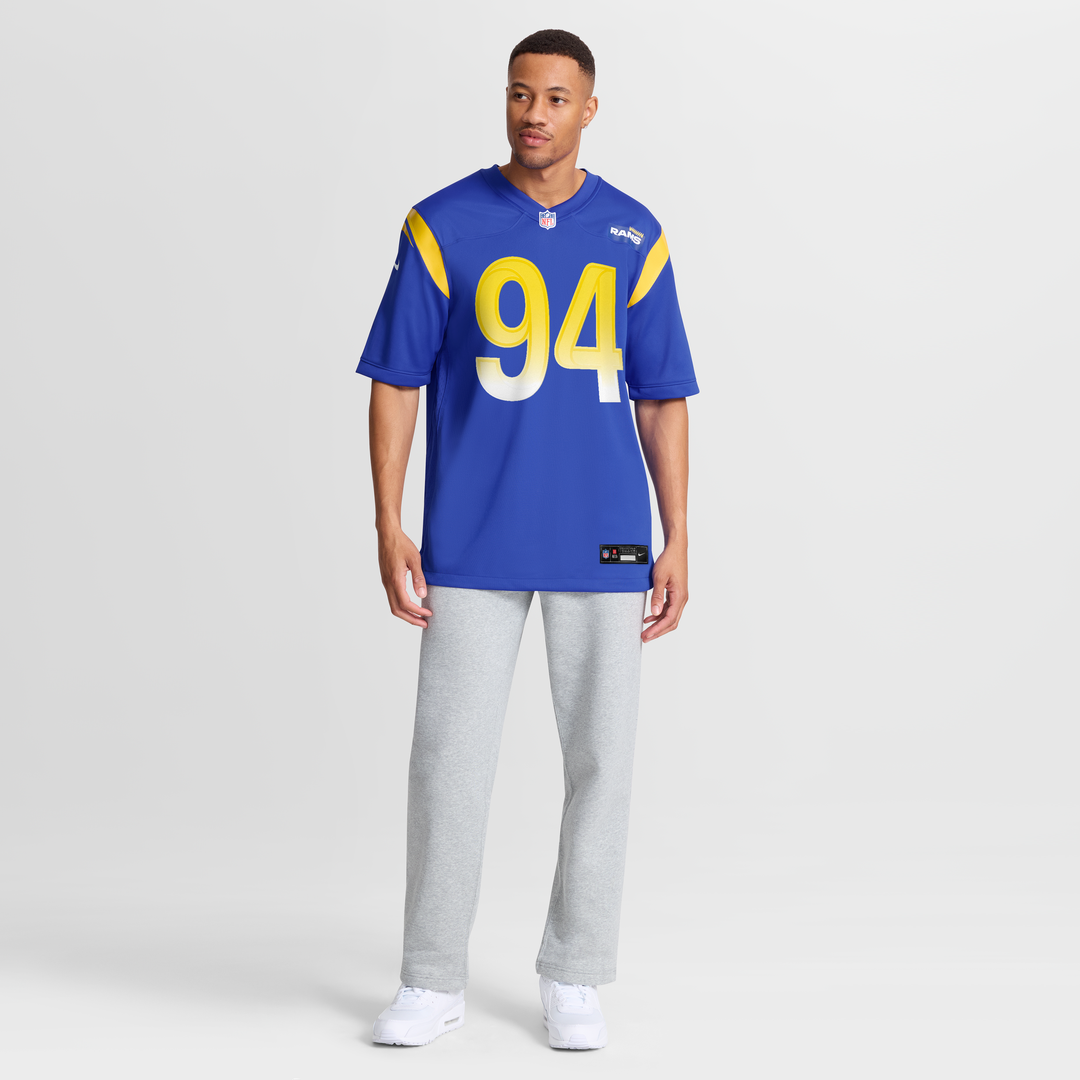 Desjuan Johnson Los Angeles Rams Home Game Jersey - Royal Blue