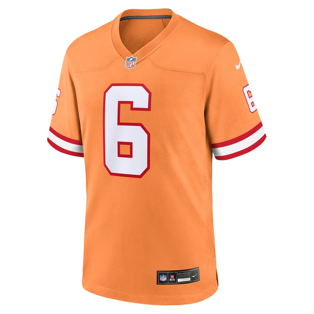 Baker Mayfield Tampa Bay Buccaneers Alternate Game Jersey - Pewter