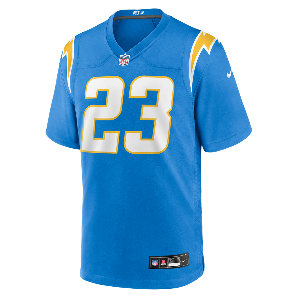 Tony Jefferson Los Angeles Chargers Game Jersey - Powder Blue