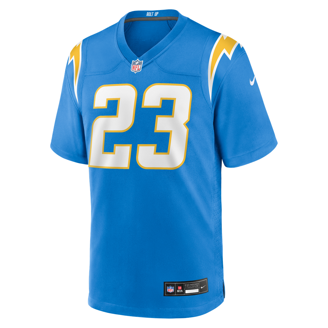 Tony Jefferson Los Angeles Chargers Game Jersey - Powder Blue