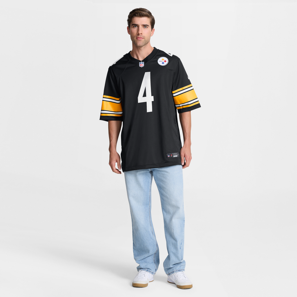 DK Metcalf Pittsburgh Steelers Game Jersey - Black