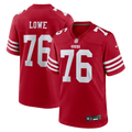 Vederian Lowe San Francisco 49ers Game Jersey - Scarlet