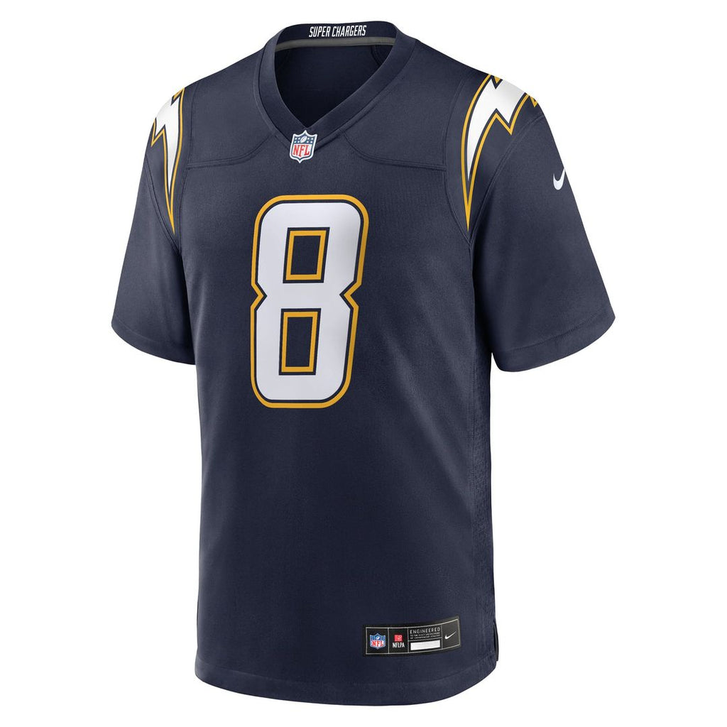Omarion Hampton Los Angeles Chargers Alternate Charger Power Game Jersey - Gold