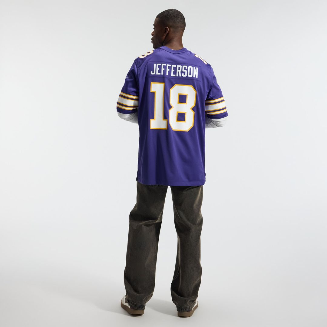 Justin Jefferson Minnesota Vikings Alternate Game Jersey - White