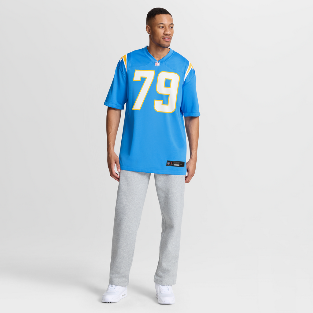 Trey Pipkins III Los Angeles Chargers Game Jersey - Powder Blue
