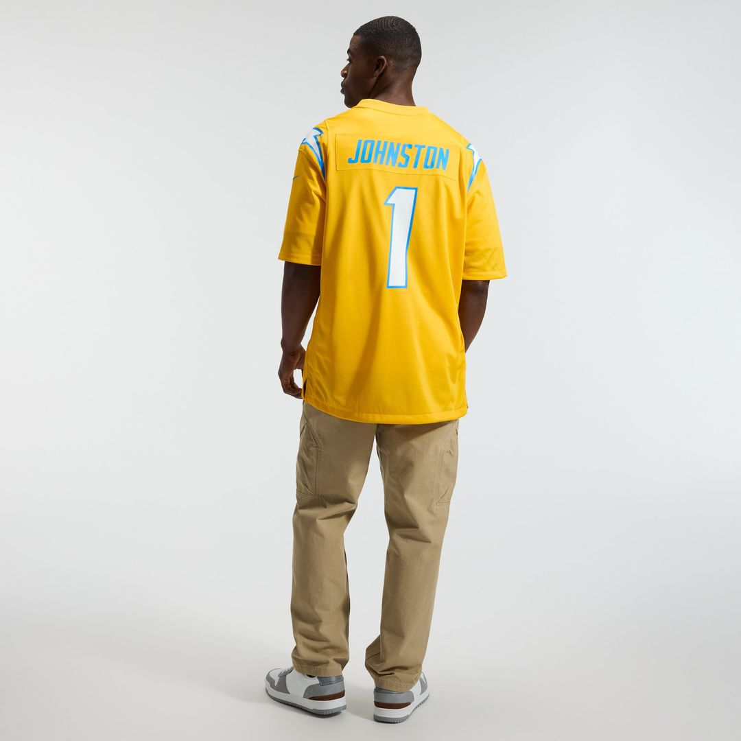 Quentin Johnston Los Angeles Chargers Game Jersey - Powder Blue
