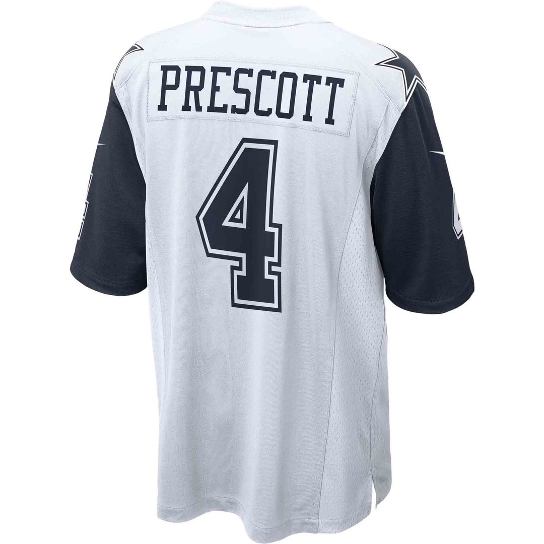 Dak Prescott Dallas Cowboys Alternate Game Jersey - White