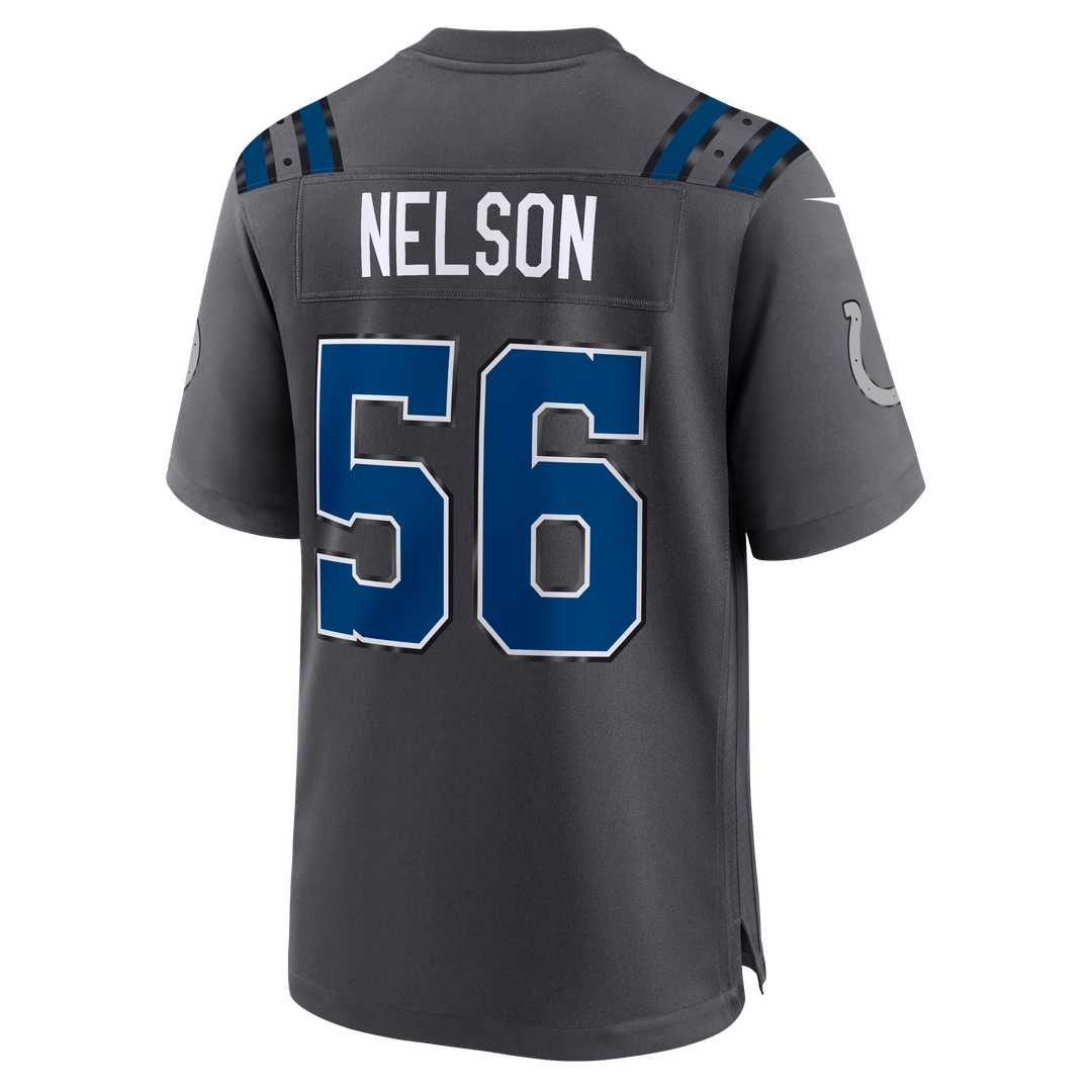 Quenton Nelson Indianapolis Colts 2026 Rivalries Collection Game Jersey - Anthracite